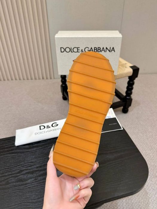 D&G DG Logo Sneaker "White/Beige/Green" - размер 45