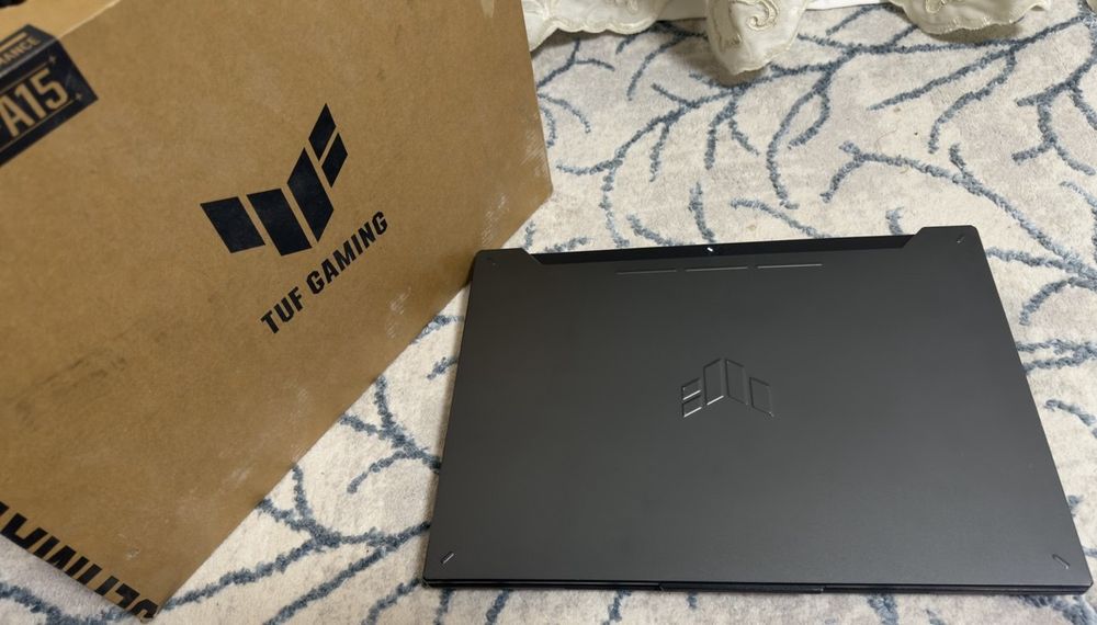 Игровой ноутбук ASUS TUF A15/Reyzn 7-7735HS/RTX4050 6гб/ОЗУ 16гб/SSD 5