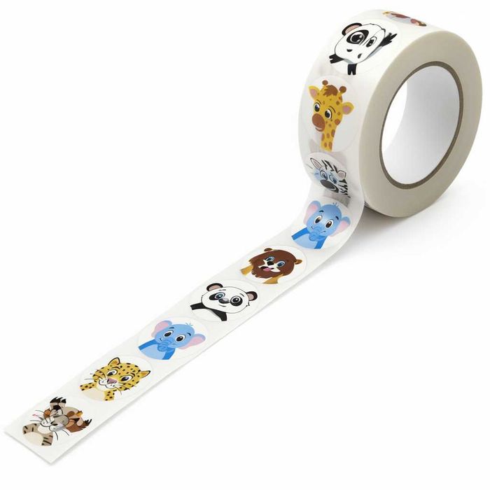 Set stickere motivationale pentru copii 500 bucati colorate cu animale