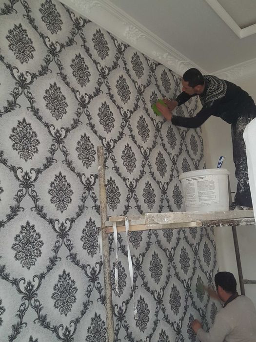 Malyar, Oboy yopishtirish, Malyarka qiamiz