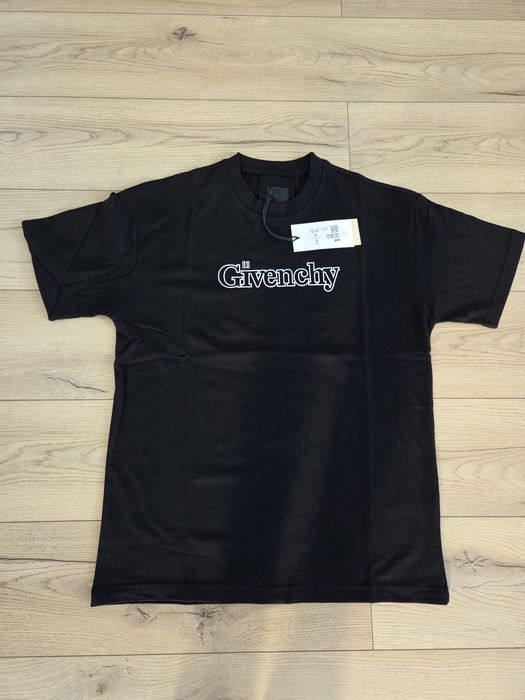 Tricou negru barbati model Givenchy