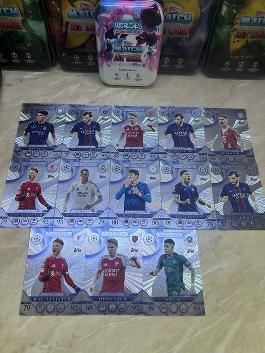 Футболни карти мач аттак Match attax 25/26