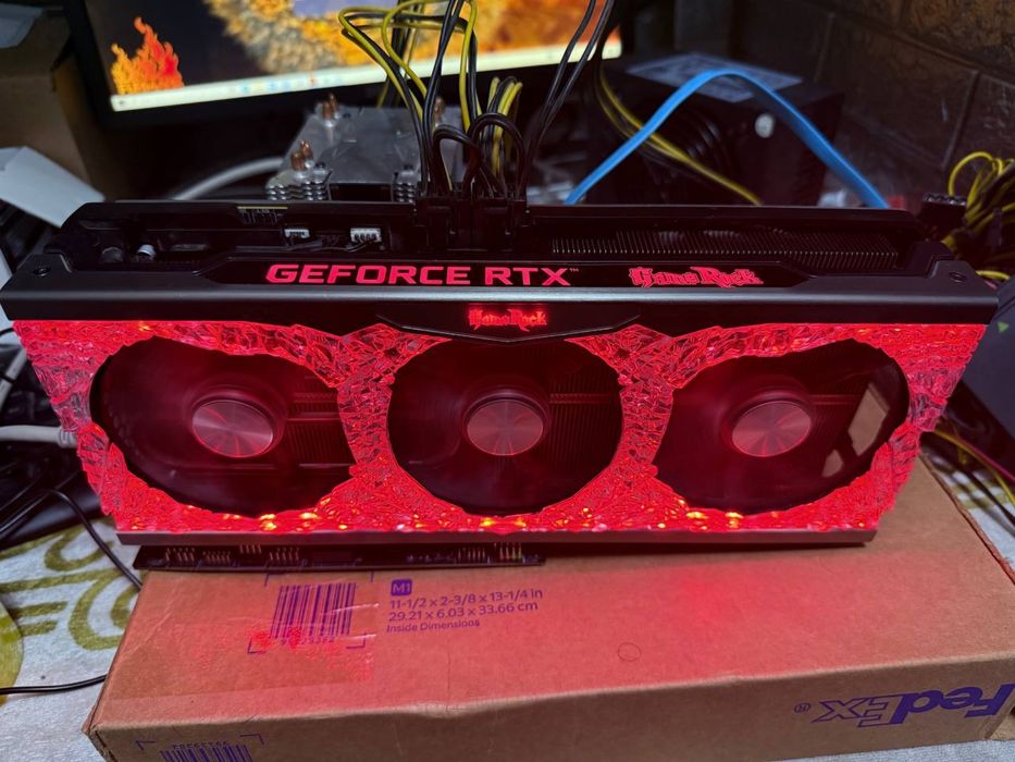 RTX 3070ti 8GB GDDR6X  в идеальном состояние