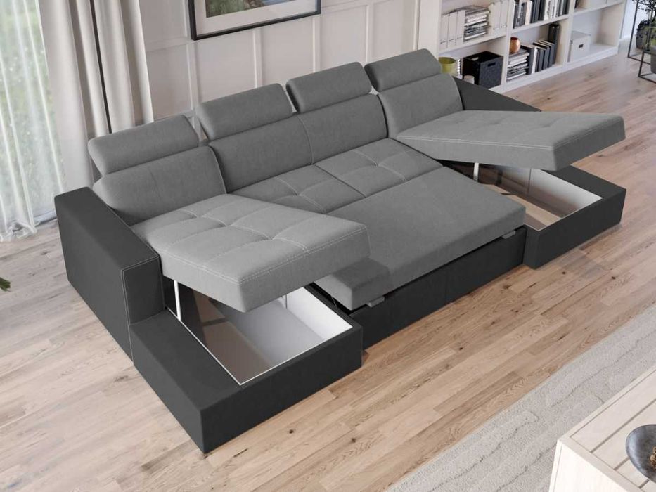 Coltar U Extensibil Paloma gri deschis / gri - Transport Gratuit