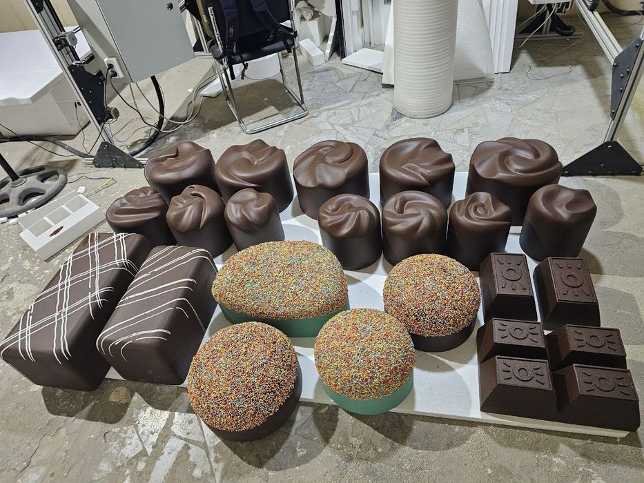 Фигуры из пенопласта