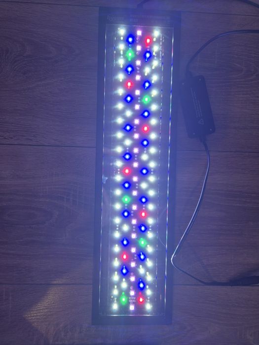 Lampa acvariu LED Hygger 999, 18W, full spectrum, 42-44 cm