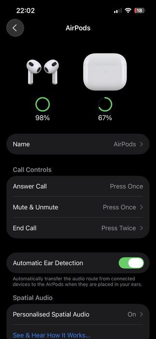 Apple Airpods 3/ Ейпъл еаър подс 3