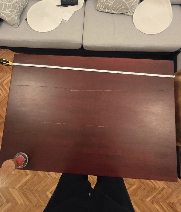 Холна секция маса от масив гардероб