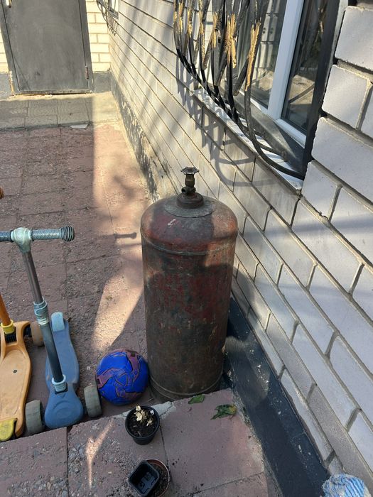 Казан ошак газ баллон мангал