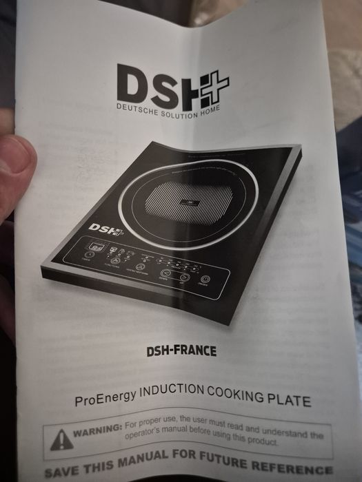 Plită cu inducție DSH+ 1800W sigilată