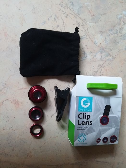 Set lentile Smartphone 3 in 1