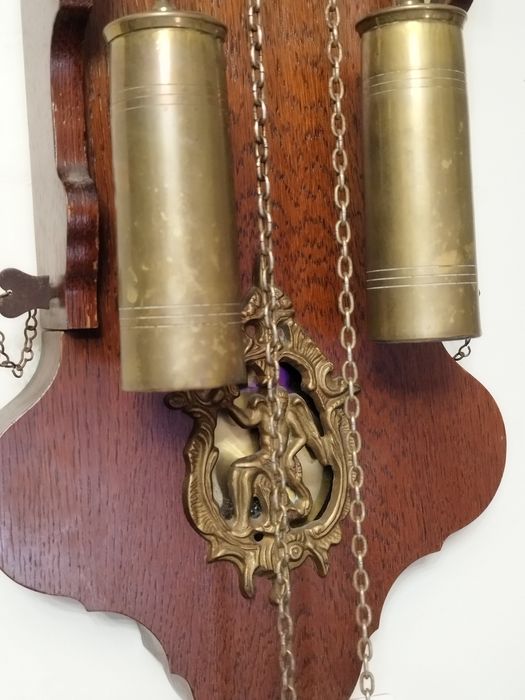 Антикварен холандски стенен-Фрезийски часовник