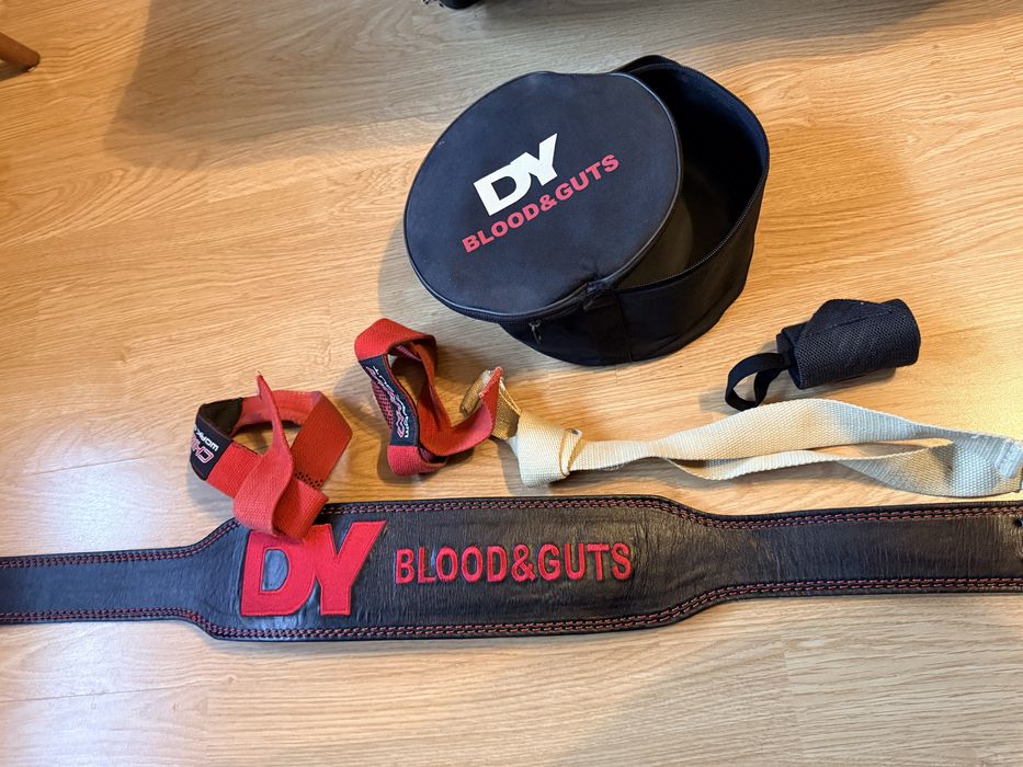 Vand centura curea piele fitness sala dorian yates blood and guts