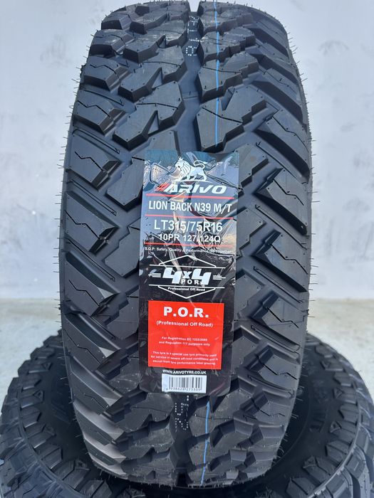 Нови джипови гуми ARIVO LION BACK N39 M/T 315/75R16 127/124Q БОРД 3157516