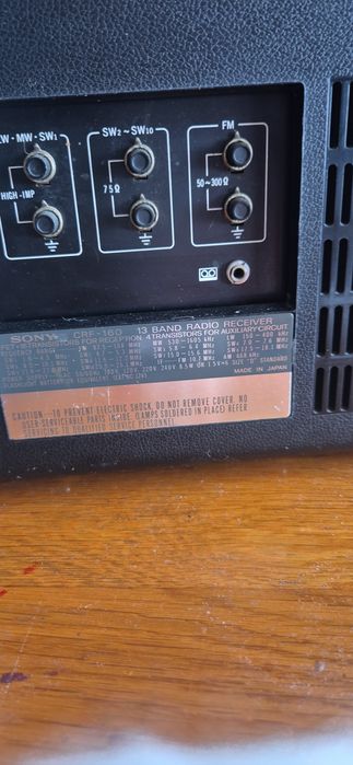 Radio sony icf 160