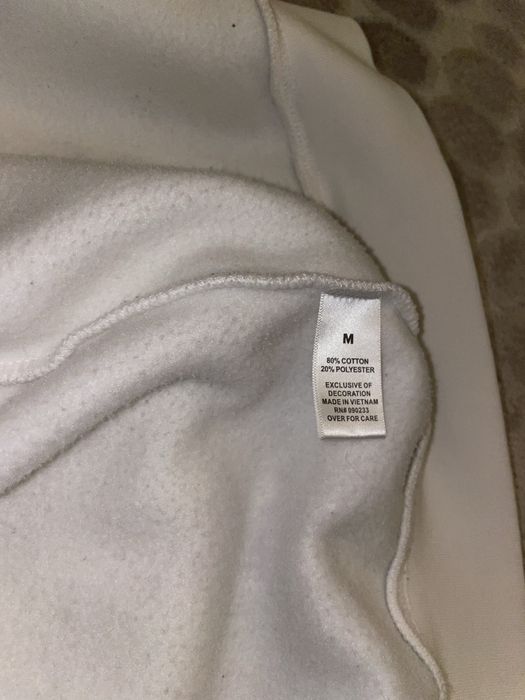 Hanorac Zip Essentials White