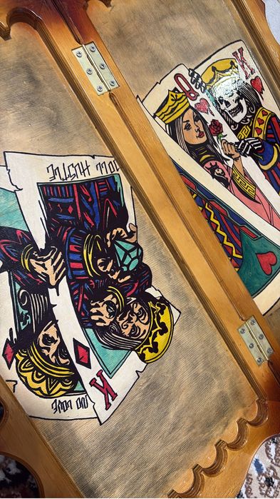 Нарды  ручная работа