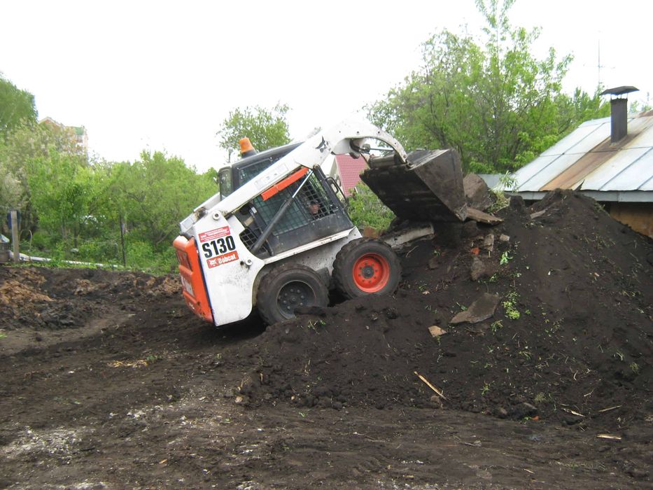 Услуги мини погрузчика (бобкат)
