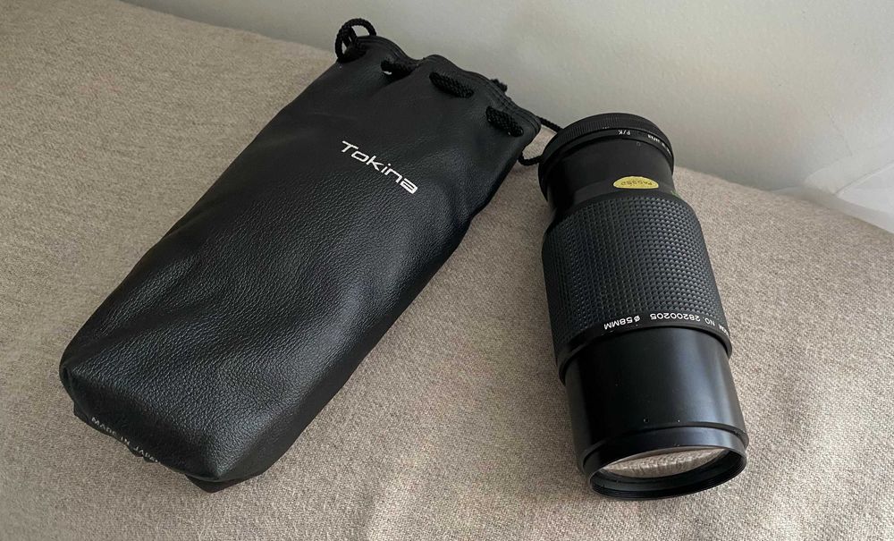 Obiectiv teleobiectiv Vivitar 80-200mm f4.5 MC montura Pentax colectie