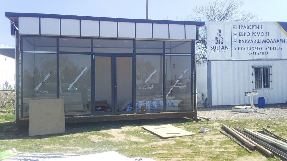 Konteynerdan tayyor kapsula, ofis va uylar