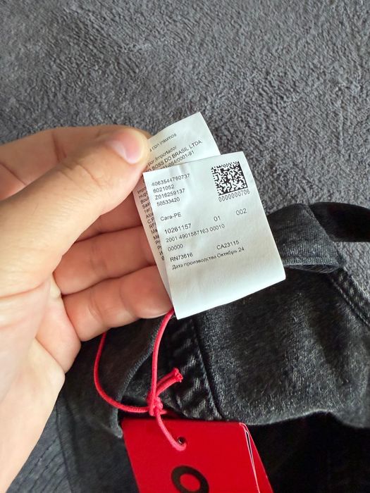Hugo Cara sapca unisex culoare gri overdyed marimea OS noua originala