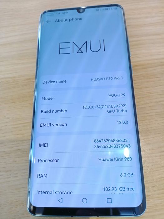 P30 Pro Huawei Albastru