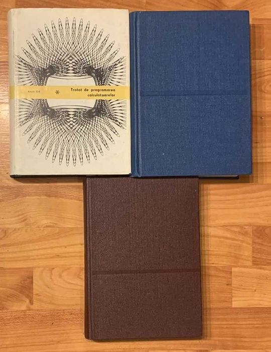 Tratat de programare a calculatoarelor de Donald Knuth (3 vol)