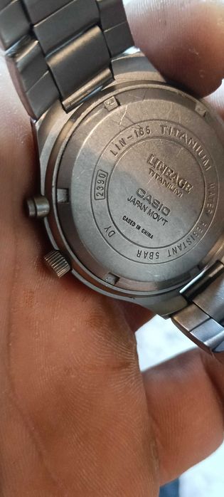 Casio LINEAGE LIN-165 Titanium