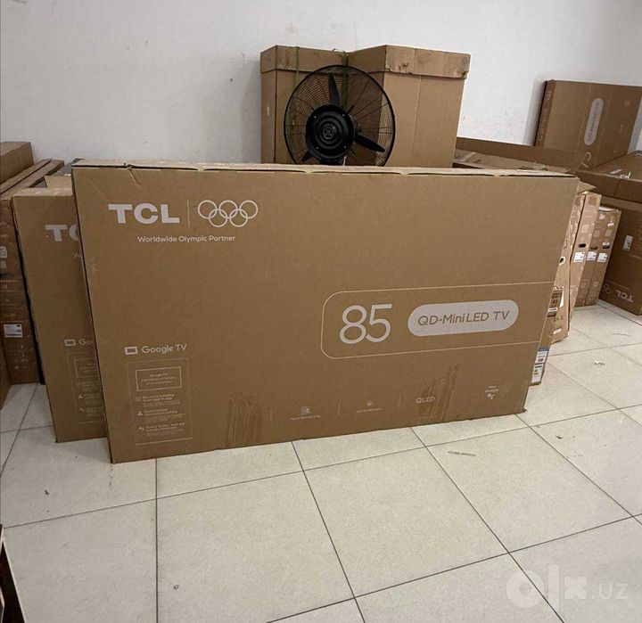 Телевизор TCL 85 QD-Mini LED 4K 144ГЦ Google TV Супер цена +доставка
