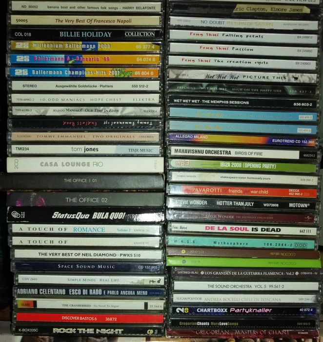 CD uri diverse genuri, Relax Pop Jazz Instrumentala Ambientala, anii 80 - 90- 2000
