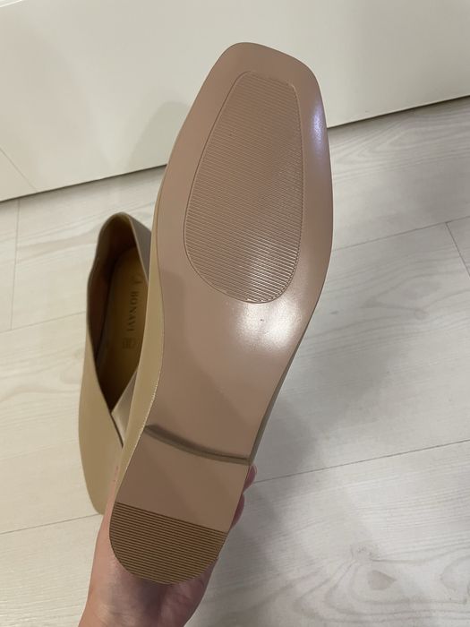 Балетки кожаныеее