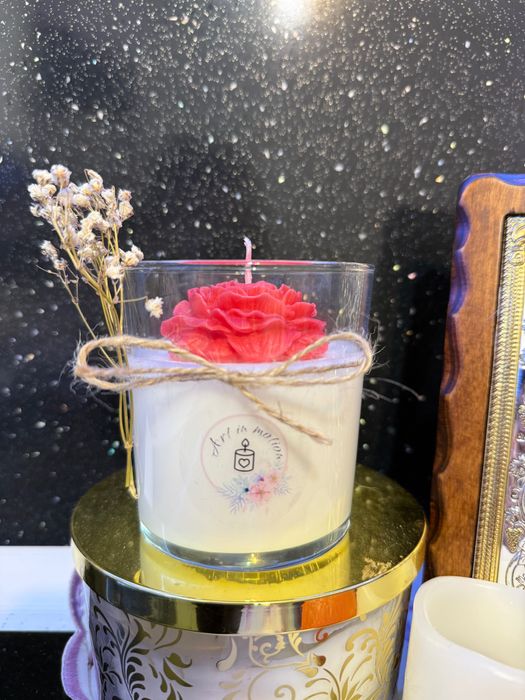 Натурална ароматна соева свещ