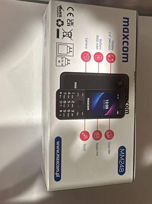 Telefon  cu butoane Maxcom