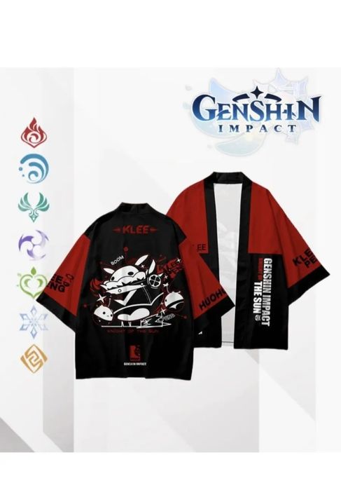 Хаори в японском стиле по мотивам Геншин импакт