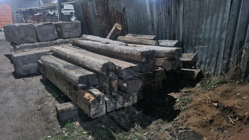 шпалы сухие нормальные по 1000тг