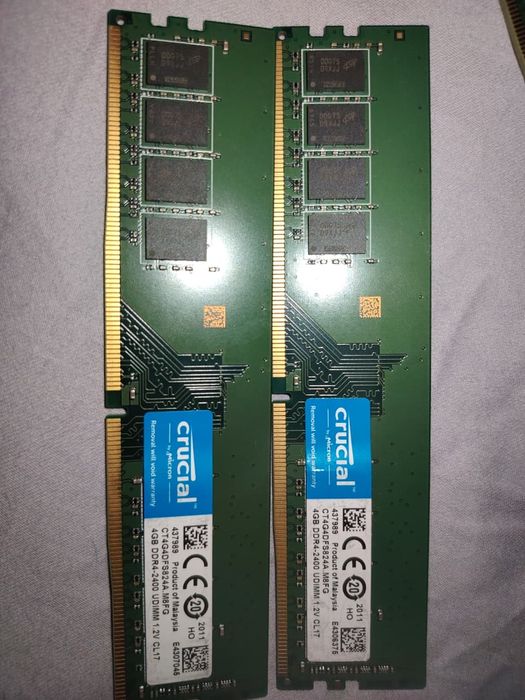 Оперативная память 4x2 gb