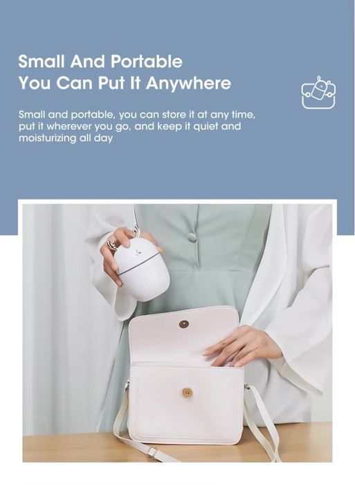 Мини-увлажнитель воздуха, очиститель воздуха, 300 мл