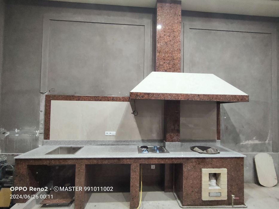 Летняя кухня барбекю Казань очаг мангал