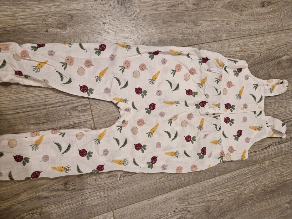 Lot 6 salopete/pijama H&M 104 fetita, din bumbac 100% , fara m