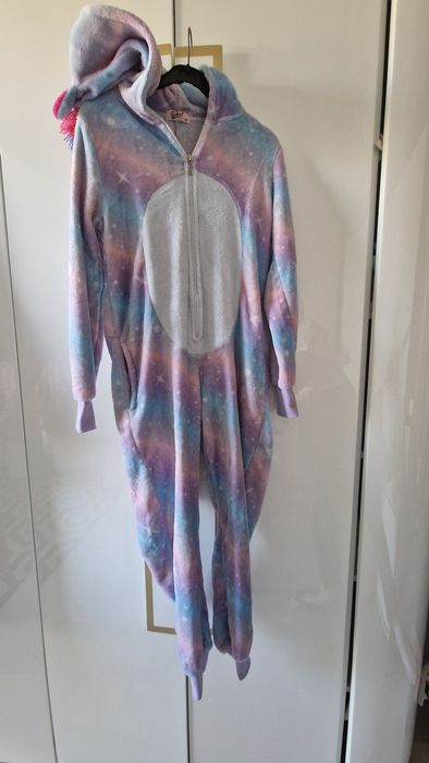 Детски плюшен костюм Еднорог - ХS