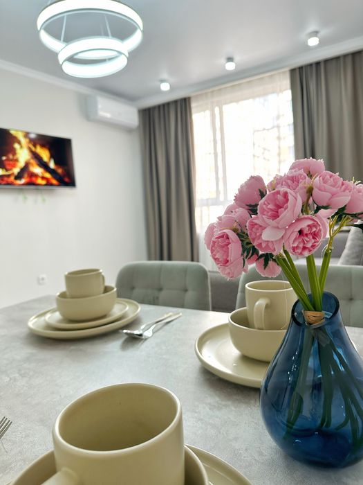 Посуточно 2х ком Люкс Рамс сити