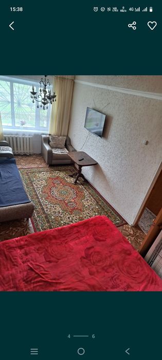 Бір және екі бөлмелі пәтер сатылады