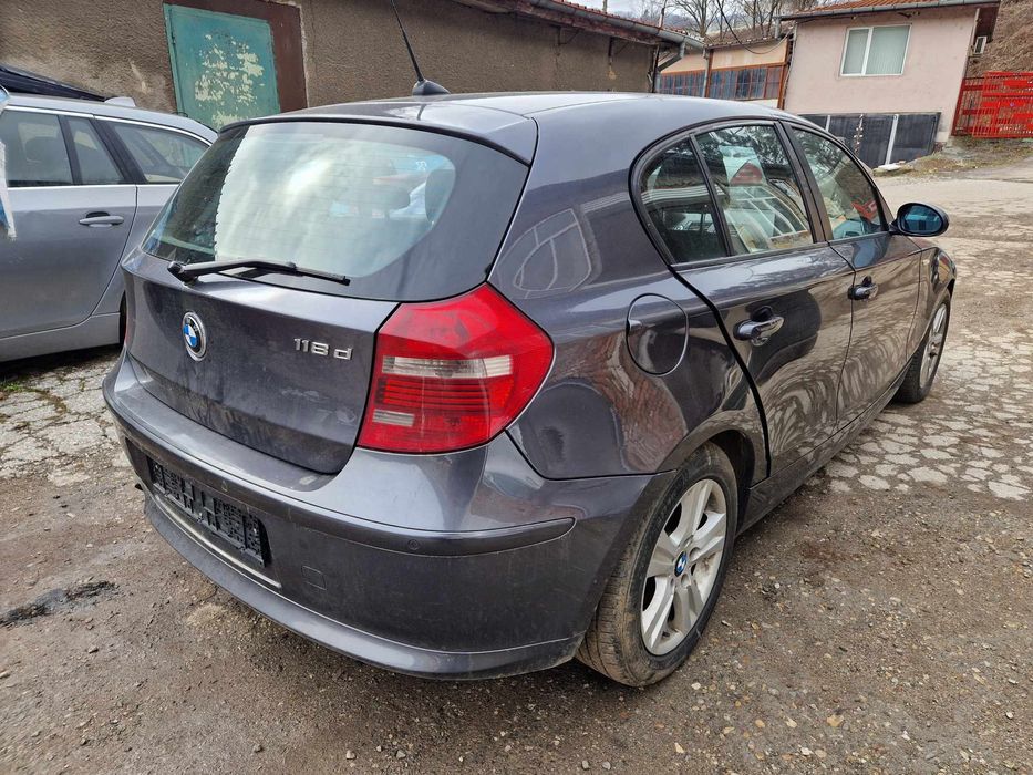 BMW E87 118D 143кс ксенон ръчка НА ЧАСТИ!