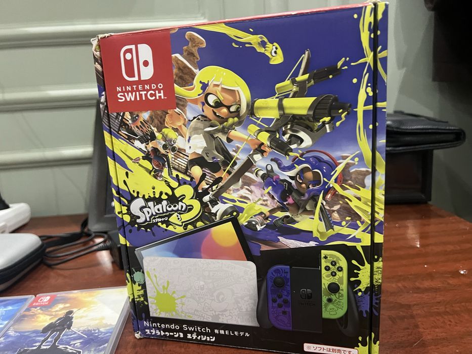 Nintendo Switch Oled Splatoon edition