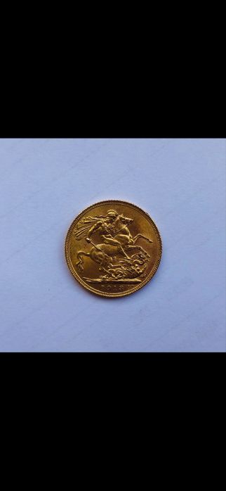 Moneda de aur 22K, gramsj 8 Gr