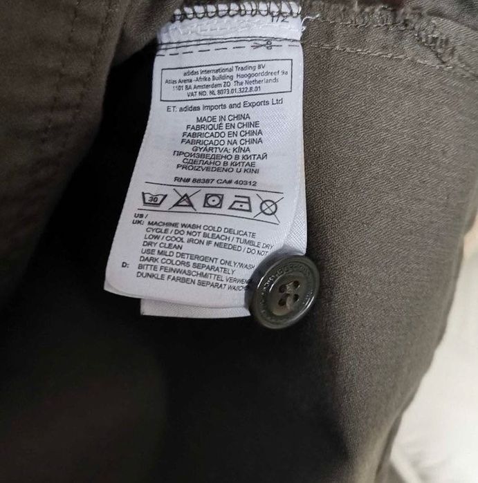 Мъжка риза adidas x neighbourhood. XL-XXL