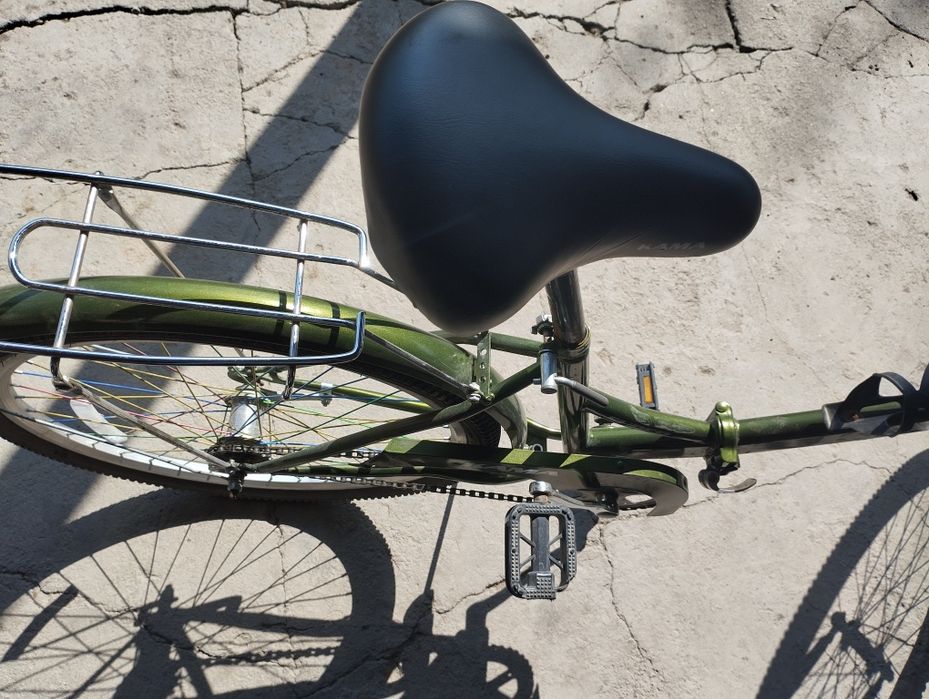 Продам вилосипед кама зеленого цвета