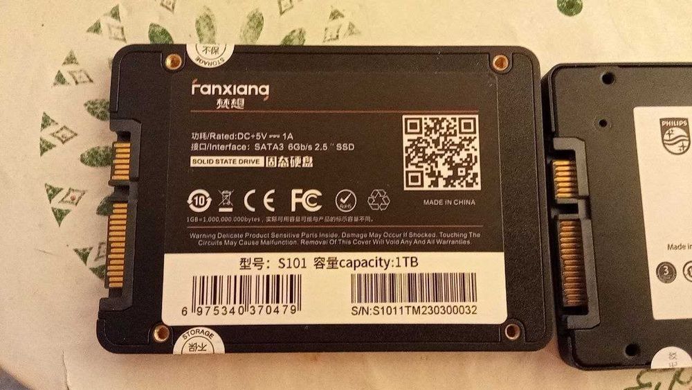 SSD накопитель 1Tb 2.5", SATA III