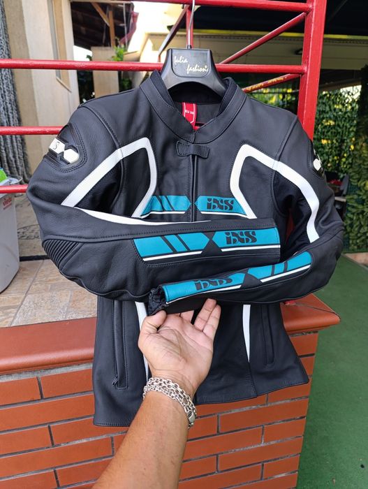 [S/M] [38] IXS RS-600 Lady,geaca moto dama/fete,piele,nu costum alpinestars,dainese,held,flm,ixon,revit
