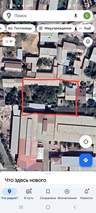 Yer sotiladi 22,5 sotx srochna razmer